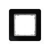 Schneider Electric Sedna Elements - SDD361801 -Egyes keret, kristályfekete
