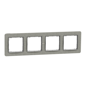   Schneider Sedna négyes keret, univerzális, cement (Elements)