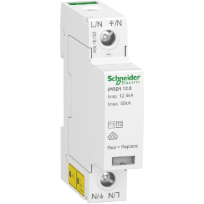   Schneider Electric Acti9 iPRF1 - A9L16182 - túlfeszültség korlátozó, 12.5r, 1P