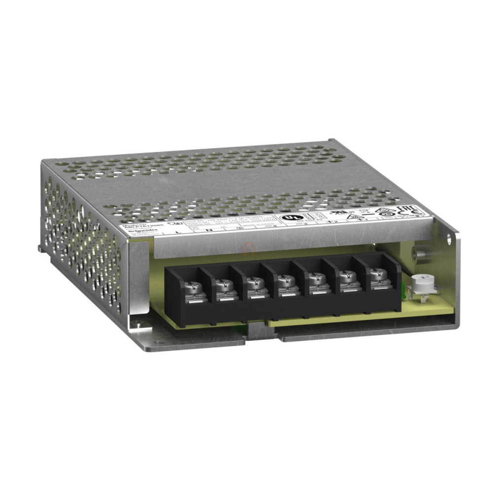 Modicon Panel tápegység, szerelőlapra szerelhető, 1fázisú, 12 VDC, 8,5 A, 100W ABLP1A12085 Schneider