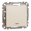 Schneider Electric Sedna Design & Elements - SDD112106N -Váltókapcsoló, EF, 10AX, bézs
