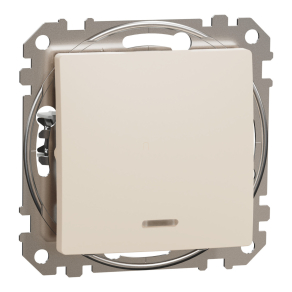   Schneider Electric Sedna Design & Elements - SDD112106N -Váltókapcsoló, EF, 10AX, bézs