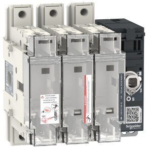   Schneider Electric FuPact GS SDF - LV481413 - 125A 3P DIN00 mellső vagy oldalsó vezérelhetőség
