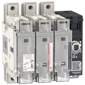 Schneider Electric FuPact GS SDF - LV481413 - 125A 3P DIN00 mellső vagy oldalsó vezérelhetőség