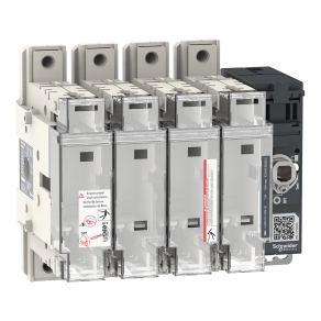 Schneider Electric FuPact GS SDF - LV481414 - 125A 4P DIN00 mellső vagy oldalsó vezérelhetőség