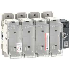  Schneider Electric FuPact GS SDF - LV481434 - 250A 4P DIN 1 mellső vagy oldalsó vezérelhetőség