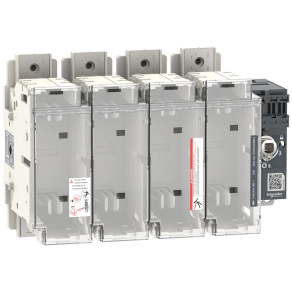 Schneider Electric FuPact GS SDF - LV481434 - 250A 4P DIN 1 mellső vagy oldalsó vezérelhetőség