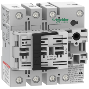   Schneider Electric FuPact GS - LV481503 - SDF 32A 3P NFC 10*38 mellső vagy oldalsó vezérelhetőség