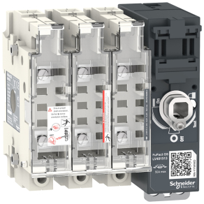   Schneider Electric FuPact GS - LV481513 - SDF 50A 3P NFC 14*51 mellső vagy oldalsó vezérelhetőség