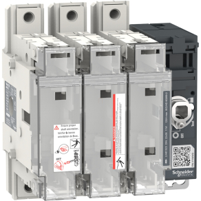   Schneider Electric FuPact GS - LV481523 - SDF 125A 3P NFC 22*58 mellső vagy oldalsó vezérelhetőség