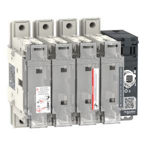   Schneider Electric FuPact GS - LV481524 - SDF 125A 4P NFC 22*58 mellső vagy oldalsó vezérelhetőség