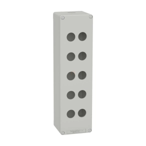   Schneider Electric Harmony XAP - XAPD5510 - üres tokozat, szürke, 10 lyuk, M32