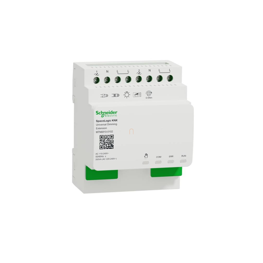 SpaceLogic Merten-KNX Dimmer, 2 csatorna, Bővítő MTN6810-0102 Schneider