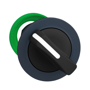   Schneider Electric Harmony XB5 - ZB5FDCUST01 - süllyesztett műanyag választókapcsoló fej, Ø30, 2 állású, fekete