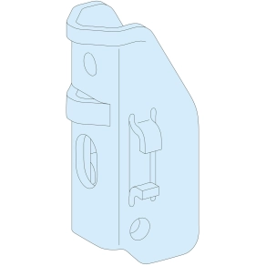 Schneider Electric PrismaSeT G - LVS08866 - Kábeltartó adapter szekrényhez