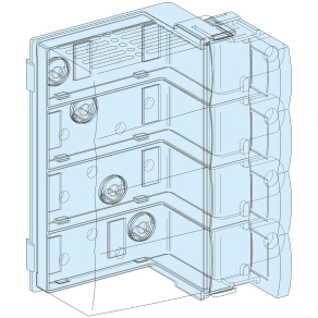 Schneider Electric PrismaSeT - LVS04060 - Teljesítmény-csatlakozó blokk NS250