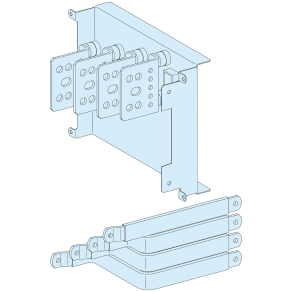 Schneider Electric PrismaSeT - LVS04456 - Áthelyezett csatlakozás NS630, vízszintes, billenőkaros kapcsoló, 4P