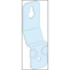   Schneider Electric PrismaSeT - LVS08804 - 4 db rögzítő fül, külső falra
