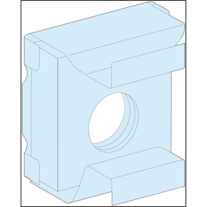   Schneider Electric PrismaSeT - LVS03194 - 20 db M6 kalickás anya távtartókhoz