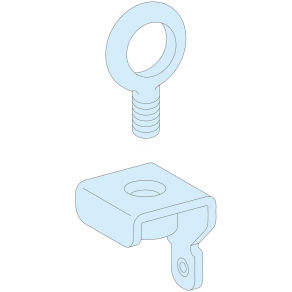 Schneider Electric PrismaSeT - LVS08700 - 4 db emelőgyűrű