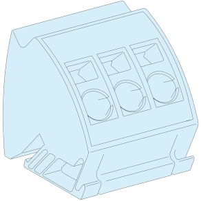 Schneider Electric PrismaSeT - LVS04215 - 4 db földelő blokk 3x16mm2 rugós csatlakozó