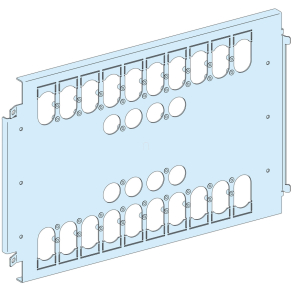   Schneider Electric PrismaSeT - LVS03422 - Szerelőlap 3-4 NS250, függőleges, rögzített