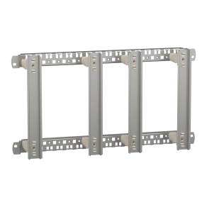 Schneider Electric PrismaSeT - LVS04223 - Szerelőlap 4db függőleges DIN sínnel sorkapcsokhoz