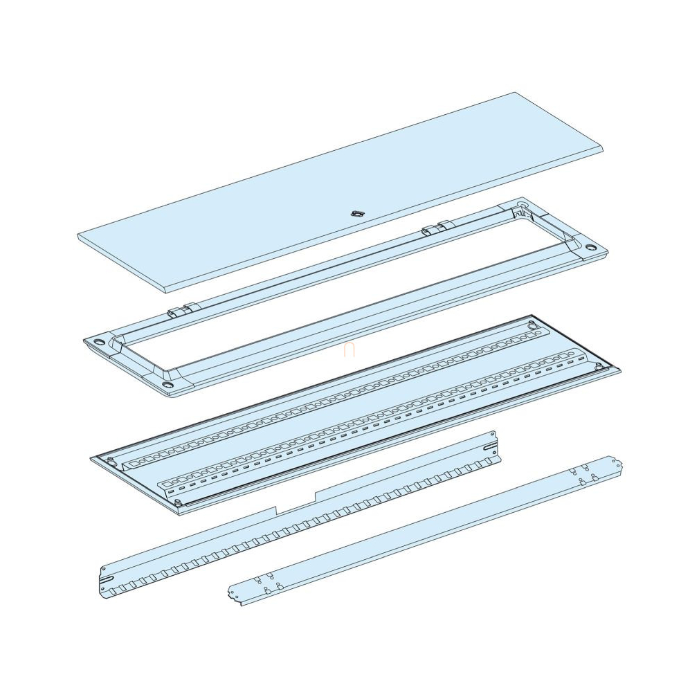 Prisma SeT G kábelmező ajtó+hátsó panel IP55 W300 11M LVS08343 Schneider