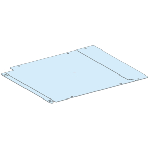   Schneider Electric PrismaSeT - LVS04919 - Teli burkolat alsó vízsz.sínekhez, W=800mm, D=400mm