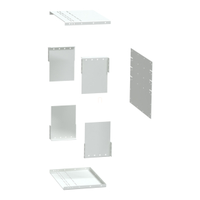   Schneider Electric PrismaSeT - LVS04954 - Forma 4b takarás áthely. csatlk-hoz 4/6m