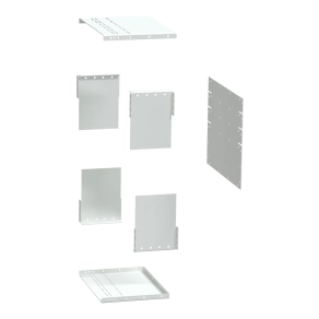 Schneider Electric PrismaSeT - LVS04954 - Forma 4b takarás áthely. csatlk-hoz 4/6m