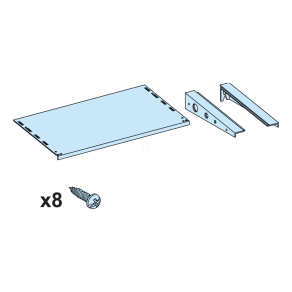   Schneider Electric PrismaSeT - LVS08386 - Tető IP55 szekrényhez, W=600mm