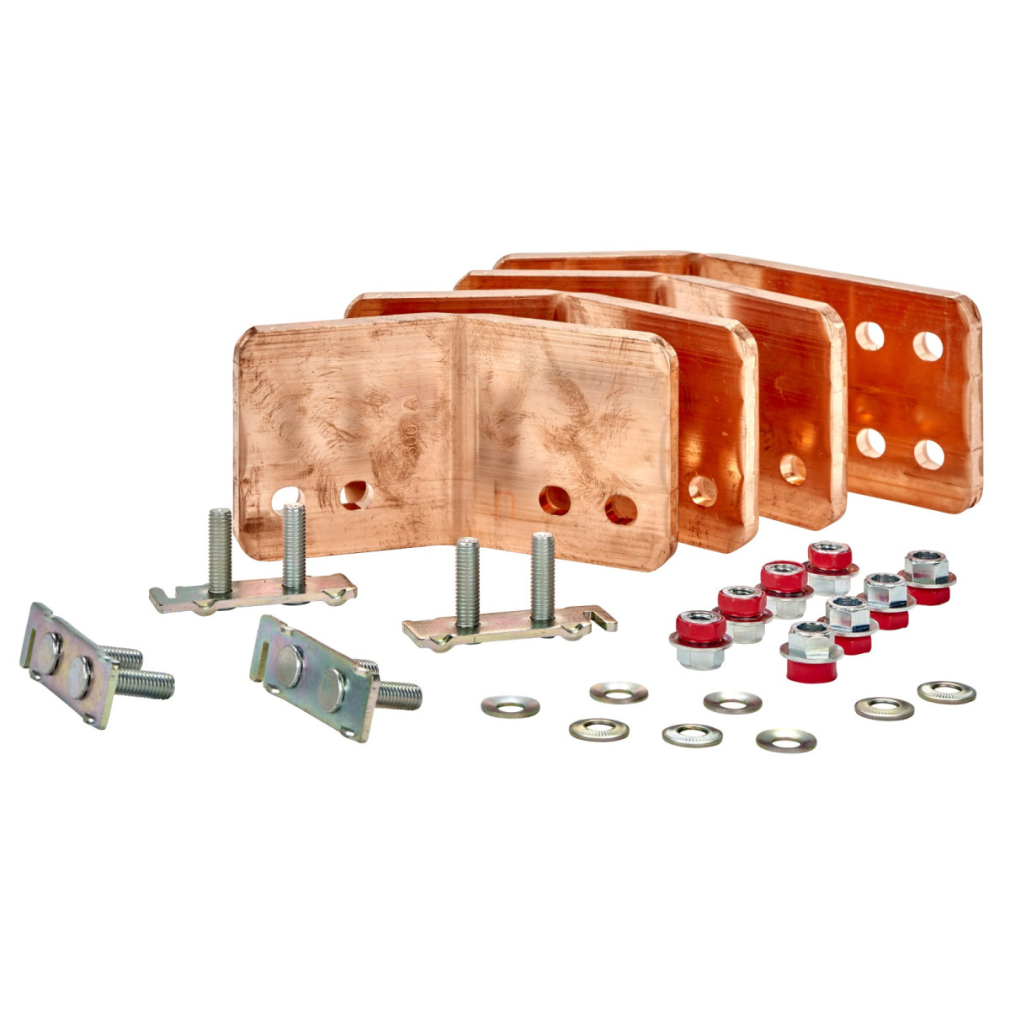 Prisma SeT Linergy LGYE sarokelem kit csatlakozás 2500A. Tartalmazza a csavarokat, anyákat, … LVS04611 Schneider