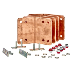 Schneider Electric PrismaSeT - LVS04613 - Linergy LGYE sarokelem kit csatlakozás 4000A. Tartalmazza a csavarokat, anyákat, …