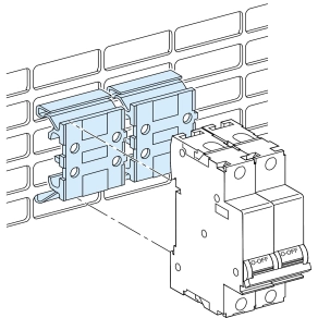Schneider Electric PrismaSeT - LVS04224 - 5 db Practic kiemelő tartó