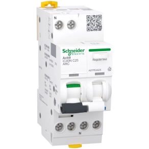   Schneider Electric Acti9 iC40N ARC -82404-A9TPE4625, 1P-N, C, 25A