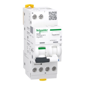 Schneider Electric Acti9 iCV40 -A9TDE3613-ARC 1PN B 13A 30mA RCBO AFDD