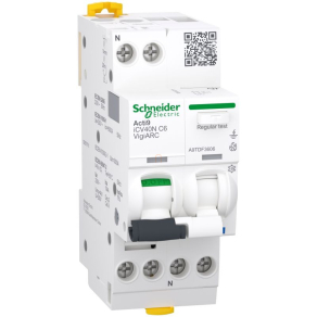   Schneider Electric Acti9 iCV40N -A9TDF3606 - VigiARC kioldó A-SI osztály, 1P-N, C, 6A, 30mA