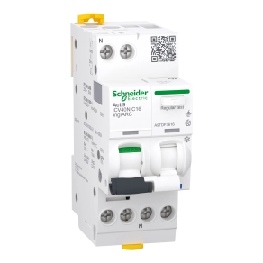 Schneider Electric Acti9 iCV40N -A9TDF3616 - VigiARC kioldó A-SI osztály, 1P-N, C, 16A, 30mA