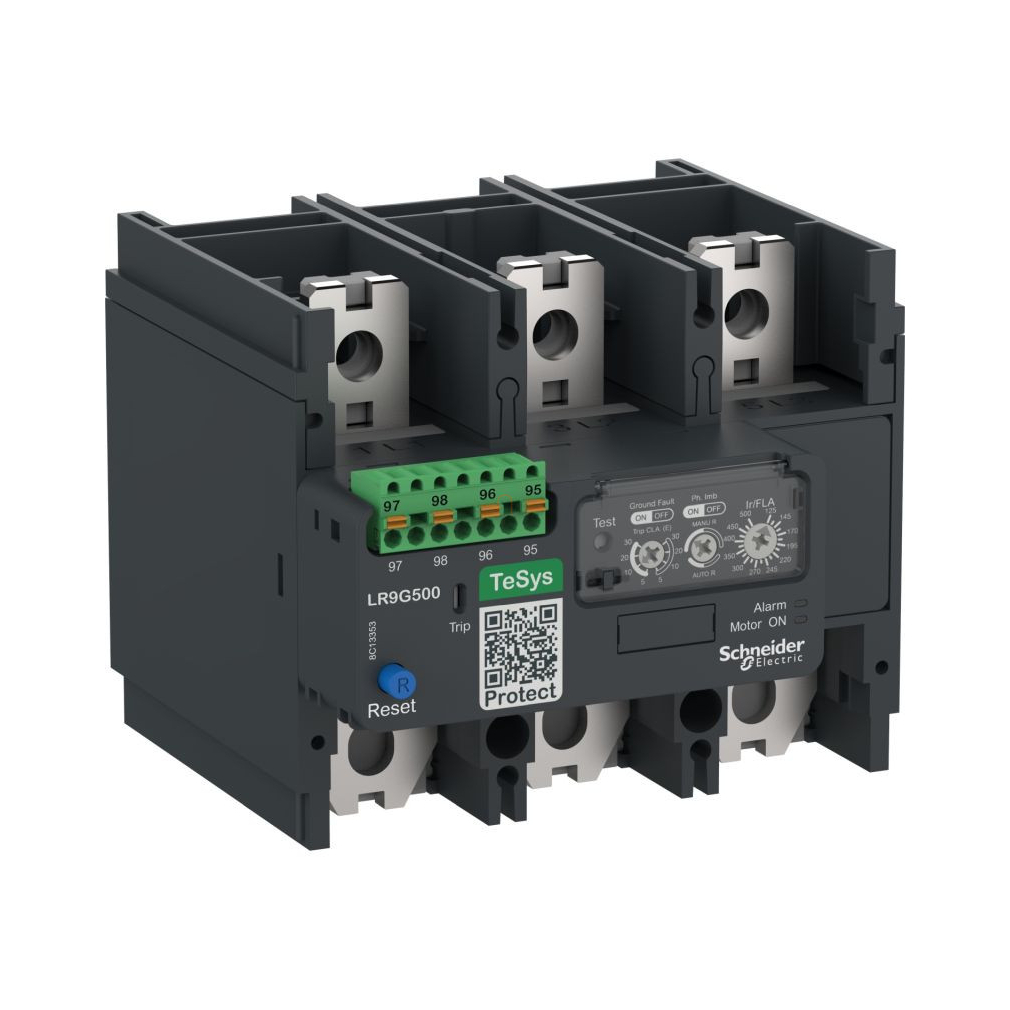 TeSys Giga LR9G 500A elektronikus hőfokvédelmi relé LR9G500 Schneider