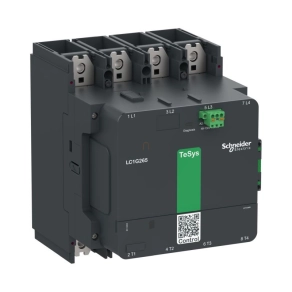   Schneider Electric TeSys G - LC1G2654EHEN - standard 4P mágneskapcsoló 265A, AC3, 48-130V AC/DC tekercsfeszültség