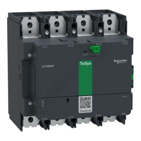   Schneider Electric TeSys G - LC1G6304EHEN - standard 4P mágneskapcsoló 630A, AC3, 48-130V AC/DC tekercsfeszültség