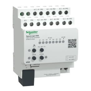 Schneider Electric KNX - MTN6730-0002 Fűtési-hűtési szelepszabályozó, 6 csatorna