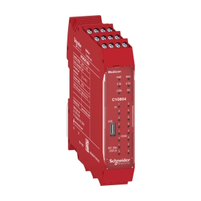 Schneider Electric Preventa XPS MCM - XPSMCMC10804 - Kontroller 8 input, 4 output, csavaros