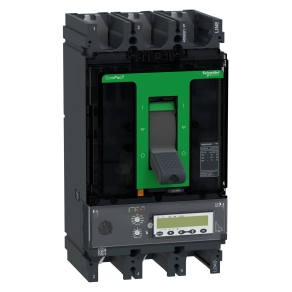 Schneider Electric ComPacT NSX (2021) - C40V35E400 - Megszakító NSX400HB1, 75 kA 690 VAC, MicroLogic 5.3 E kioldóegység 400 A, 3P3d