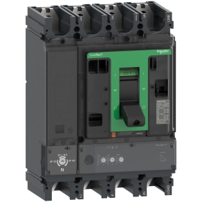   Schneider Electric ComPacT NSX (2021) - C40V42D400 - Megszakító NSX400HB1, 75 kA 690 VAC, MicroLogic 2.3 kioldóegység 400 A, 4P4d