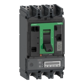 Schneider Electric ComPacT NSX (2021) - C63W36M500 - Megszakító NSX630HB2, 100 kA 690 VAC, MicroLogic 6.3 E - M kioldóegység 500 A, 3P3d