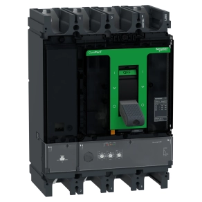 Schneider Electric ComPacT NSX (2021) - C40W42D400 - Megszakító NSX400HB2, 100 kA 690 VAC, MicroLogic 2.3 kioldóegység 400 A, 4P4d