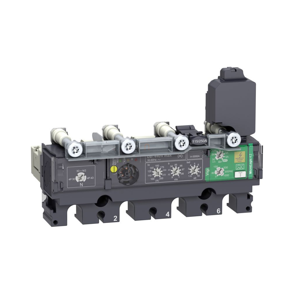 Micrologic 4.2 Vigi 4x40 kioldóegység NSX100-250 C1044V040 Schneider