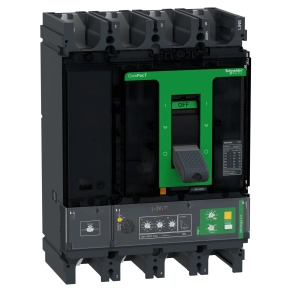 Schneider Electric ComPacT NSX (2021) - C40H44V400 - Megszakító NSX400H, 70 kA 415 VAC, MicroLogic 4.3 Vigi kioldóegység 400 A, 4P4d